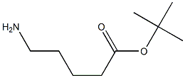 5-AMINOPENTANOIC ACID T-BUTYL ESTER 结构式