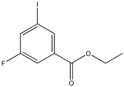 ETHYL 3-FLUORO-5-IODOBENZOATE 结构式