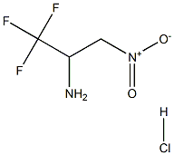 2-AMINO-3,3,3-TRIFLUORO-1-NITROPROPANE, HYDROCHLORIDE 结构式