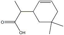 METHYL(5,5-DIMETHYLCYCLO-2-HEXENYL-ACETATE) 结构式