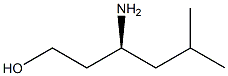 (S)-3-Amino-5-methylhexanol 结构式