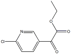 (6-氯吡啶-3-基)(氧基)乙酸乙酯 结构式