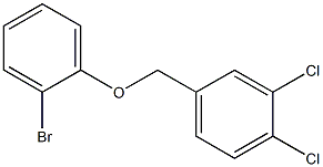 2-BROMOPHENYL-(3,4-DICHLOROBENZYL)ETHER 结构式