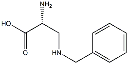 (R)-2-氨基-3-苯甲胺基丙酸 结构式