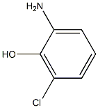 2-氨基-6-氯苯酚 结构式