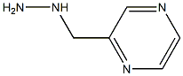 PYRAZIN-2-YLMETHYL-HYDRAZINE 结构式