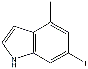 6-IODO-4-METHYL INDOLE 结构式