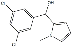 3,5-DICHLOROPHENYL-(1-METHYL-2-PYRROLYL)METHANOL 结构式
