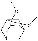 2,2-DIMETHOXYADAMANTANE 结构式