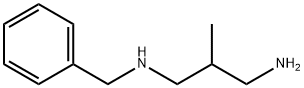 N-苄基-2-甲基-1,3-丙二胺 结构式