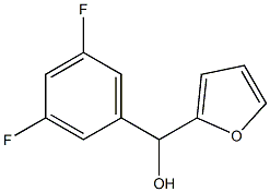 3,5-DIFLUOROPHENYL-(2-FURYL)METHANOL 结构式