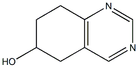 5,6,7,8-TETRAHYDRO-6-HYDROXYQUINAZOLINE 结构式