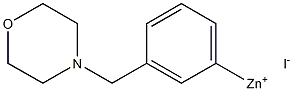 3-[(4-MORPHOLINO)METHYL]PHENYLZINC IODIDE 结构式
