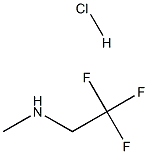 METHYL-(2,2,2-TRIFLUORO-ETHYL)-AMINE HYDROCHLORIDE 结构式