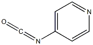 4-异氰酸酯吡啶 结构式