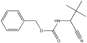 BENZYL (1-CYANO-2,2-DIMETHYLPROPYL)CARBAMATE 结构式