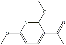 3-ACETYL-2,6-DIMETHOXYPYRIDINE 结构式