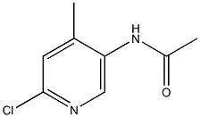 5-ACETYLAMINO-2-CHLORO-4-PICOLINE 结构式