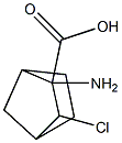 2-AMINO-3-CHLORO-2-NORBORNANECARBOXYLIC ACID 结构式