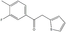 3'-FLUORO-4'-METHYL-2-THIENYLACETOPHENONE 结构式