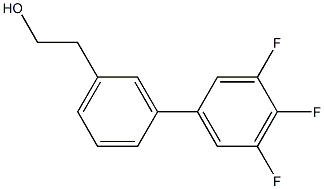 3-(3,4,5-TRIFLUOROPHENYL)PHENETHYL ALCOHOL 结构式
