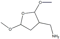 (2,5-DIMETHOXY-TETRAHYDRO-FURAN-3-YL)-METHYLAMINE 结构式