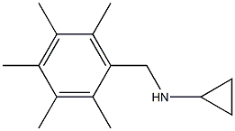 (1S)CYCLOPROPYL(2,3,4,5,6-PENTAMETHYLPHENYL)METHYLAMINE 结构式