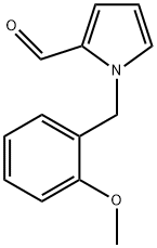 1-(2-METHOXY-BENZYL)-1H-PYRROLE-2-CARBALDEHYDE 结构式