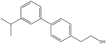 4-(3-ISOPROPYLPHENYL)PHENETHYL ALCOHOL 结构式