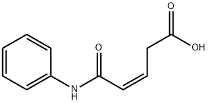 5-ANILINO-5-OXO-3-PENTENOIC ACID 结构式