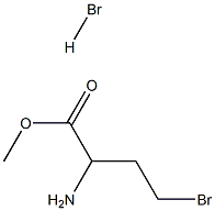 METHYL 2-AMINO-4-BROMOBUTYRATE HBR 结构式