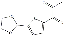 ACETYL 5-(1,3-DIOXOLAN-2-YL)-2-THIENYL KETONE 结构式