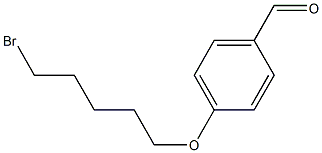 4-(5-Bromo-pentyloxy)-benzaldehyde 结构式