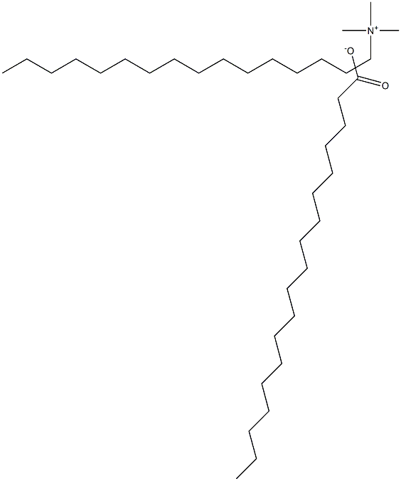 Hexadecyltrimethylammonium stearate 结构式