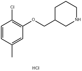 2-CHLORO-5-METHYLPHENYL3-PIPERIDINYLMETHYL ETHER HYDROCHLORIDE