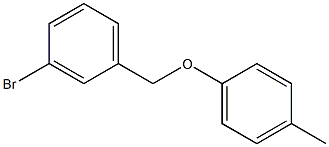 3-Bromobenzyl-(4-methylphenyl)ether 结构式