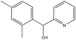 2,4-DIMETHYLPHENYL-(2-PYRIDYL)METHANOL 结构式