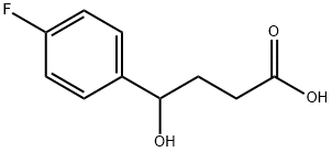 4-(4-氟苯基)-4-羟基丁酸 结构式