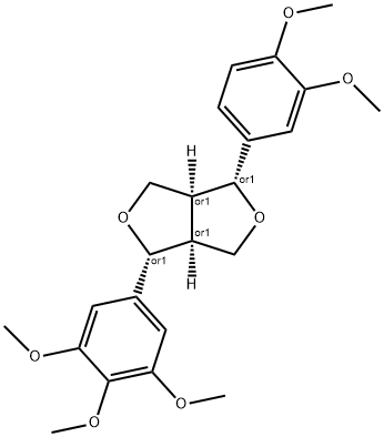 (±)-MAGNOLIN 结构式