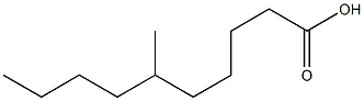 6-METHYLDECANOIC ACID 结构式