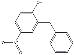 2-BENZYL-4-NITROPHENOL 结构式