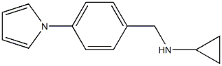 (1R)CYCLOPROPYL(4-PYRROLYLPHENYL)METHYLAMINE 结构式