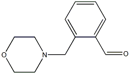 2-(MORPHOLINOMETHYL)BENZALDEHYDE 结构式