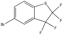 5-BROMO-2,2,3,3-TETRAFLUORO-2,3-DIHYDRO-BENZO[B]THIOPHENE 结构式
