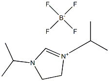 1,3-DIISOPROPYLIMIDAZOLINIUM TETRAFLUOROBORATE 结构式