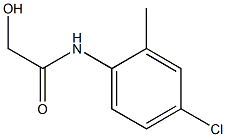 N-(4-CHLORO-2-METHYLPHENYL)-2-HYDROXYACETAMIDE 结构式