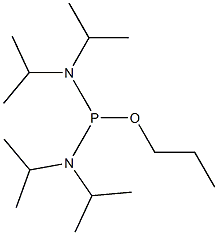 N-PROPYL TETRAISOPROPYLPHOSPHORODIAMIDITE 结构式