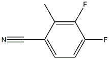 3,4-DIFLUORO-2-METHYLBENZONITRILE 结构式