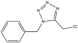 1-BENZYL-5-(CHLOROMETHYL)-1H-TETRAZOLE 结构式