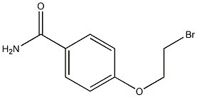 4-(2-Bromo-ethoxy)-benzamide 结构式